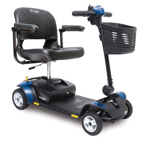 Pride SC44E Go-Go Elite Traveller 4-Wheel Travel Scooter 12 AMP - MobilityWorks Shop