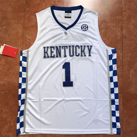 2019 New #1 Devin Booker Kentucky Wildcats Throwback College Basketball ...