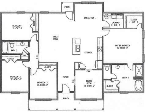 The Williams Floorplan - ChrisMill Homes Florida