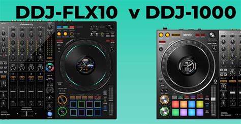 10 features the Pioneer DJ DDJ-FLX10 has over the DDJ-1000