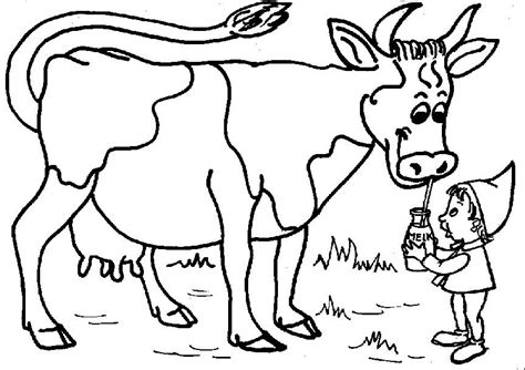 Free Printable Cow Coloring Pages For Kids