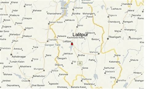 Lalitpur Map - Nepal