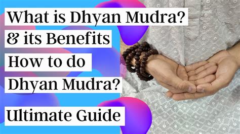 What is Dhyan Mudra and its Benefits| How to do Dhyan Mudra | Ultimate ...