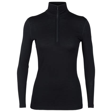 Icebreaker 200 Oasis L/S Half Zip - Merino base layer Women's | Free EU ...