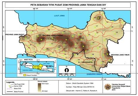 Peta Topografi Jawa Tengah Budaya - IMAGESEE