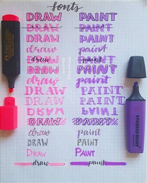 Different Fonts With Highlighter Font Fonts Textmarker Cool Letter Fonts, Script Fonts Alphabet ...