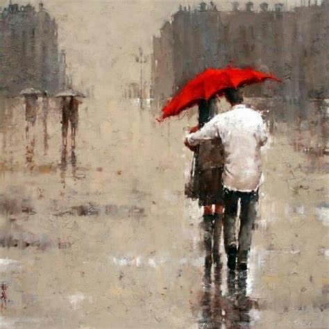 Couple in a rainy day | I love a rainy day | Pinterest