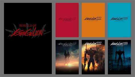 [Collection] Rebuild of Evangelion : r/PlexPosters