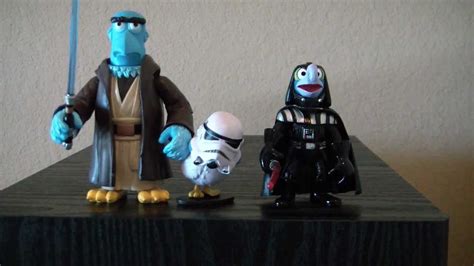 Disney Muppets Star Wars Sam The Eagle as Obi Wan Kenobi, Gonzo as ...