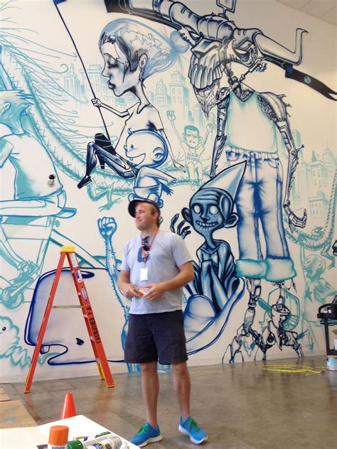 David Choe Paints New Facebook Offices « Arrested Motion