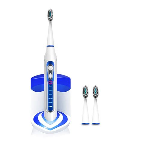 Sonic Electric Toothbrush UV sanitizer Washable Rechargeable Tooth brush vibration/pulsation ...