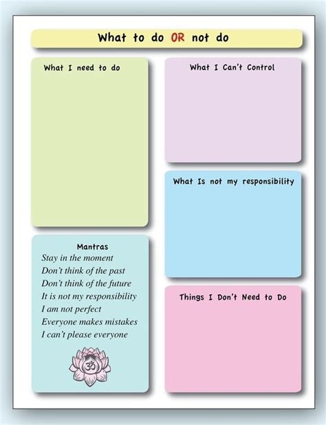 17 Printable Stress Management Worksheets & Templates