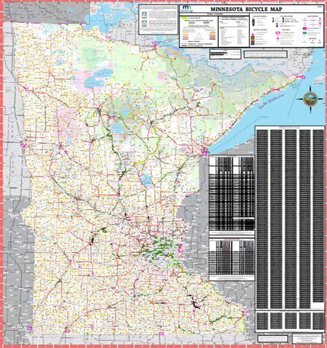 Minnesota Bike Trails Map - Shari Demetria