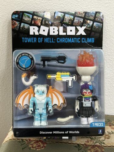 New In Box ROBLOX Tower Of Hell Chromatic Climb Game Pack Yxceptional UwU NIB | #4630141973