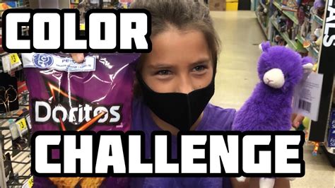 COLOR CHALLENGE!! - YouTube