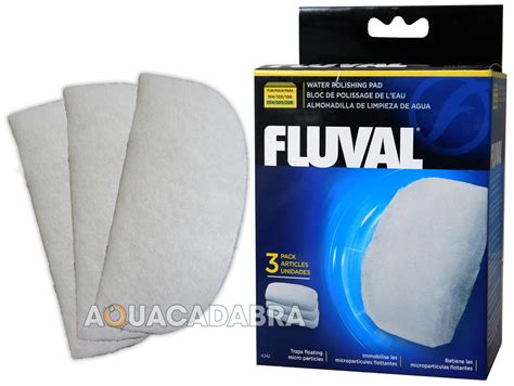 Fluval Polishing Pads External Filter Floss Media Genuine Fish Tank ...