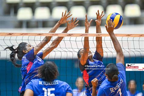 Photos - Seychelles Women's Volleyball tour of Sri Lanka | Sri Lanka Air Force v Seychelles