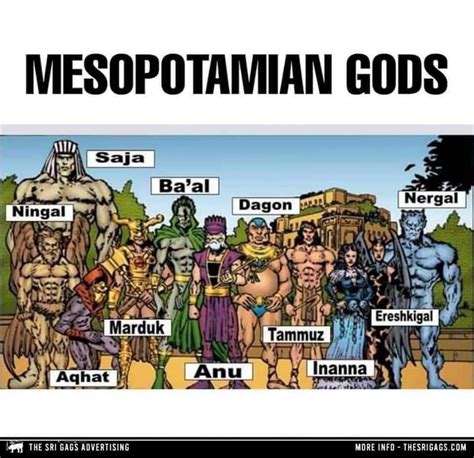 Mesopotamian gods – Artofit