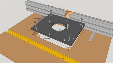 How to make a Router Table Insert Plate - Paoson Blog - Routers / Drill