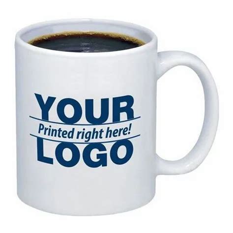 White Ceramic Sublimation Printed Coffee Mugs, For Office, Size/Dimension: 12oz at Rs 50/piece ...