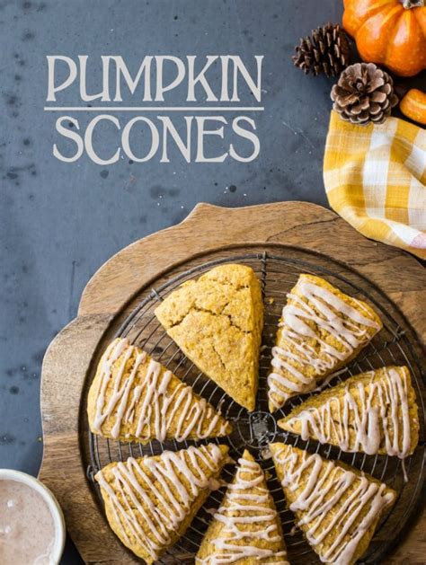 Pumpkin Scones - Baking A Moment