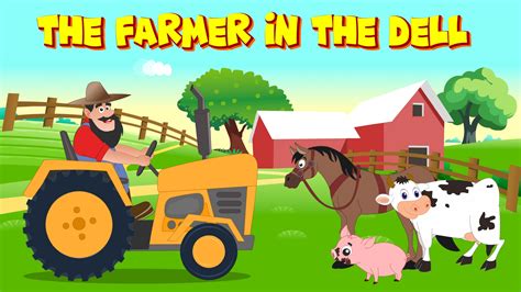 Amazon.com: The Farmer In The Dell - Nursery Rhyme For Kids : Kids 1st TV - Kids Nursery Rhymes ...