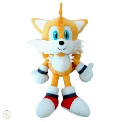 Sonic the Hedgehog TAILS 6" plush doll SANEI Japan | #143437371