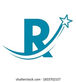 Letter R Star Logo Design Template Stock Vector (Royalty Free) 1833702157 | Shutterstock