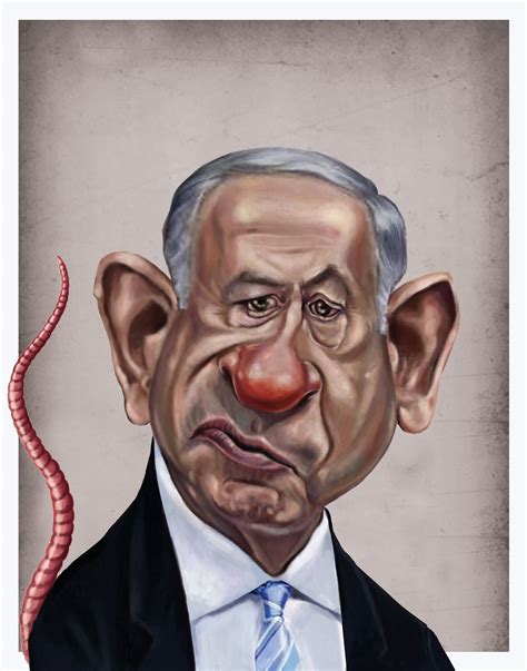 Benjamin Netanyahu | Hamid Soufi - Irancartoon