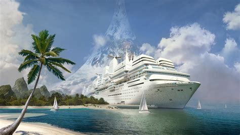 Cruise Ship HD desktop wallpaper : Widescreen : High Definition ...