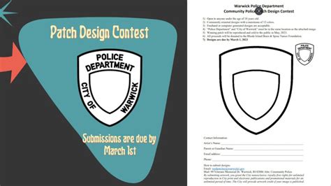 Warwick Police Department announces Community Police Patch Design contest | ABC6