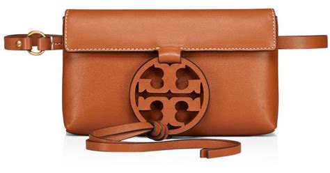 Tory Burch Miller Belt Bag in Brown | Lyst