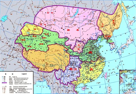 China History Maps - Three Kingdoms (220-280) / 220-581 Six Dynasties