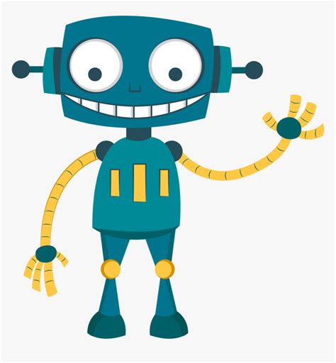 Robot - Robot Cartoon Png, Transparent Png - kindpng