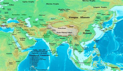 The Rise and Fall of the Han Dynasty | History of india, Map, Asia