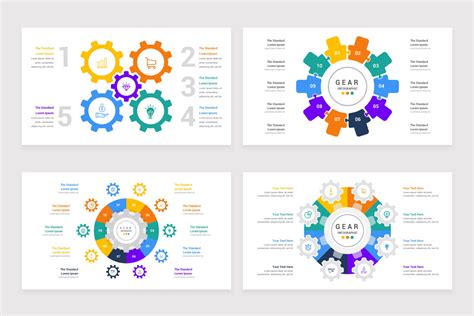 Gear System Diagram PowerPoint Template | Nulivo Market