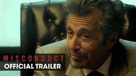 MISCONDUCT (2016 Movie – Josh Duhamel, Al Pacino, Anthony Hopkins) – Official Trailer - YouTube