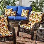 Greendale Home Fashions Outdoor High Back Chair Cushion