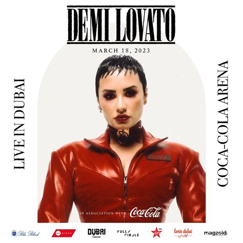 Experience Demi Lovato Live in Dubai 2023 - Magzoid Magazine