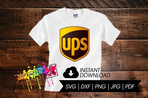 UPS United Parcel Service Logo SVG Ups SVG Cuttable Cricut - Etsy