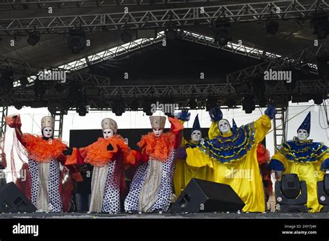 Group of people dressed for a carnival, Brazil Stock Photo - Alamy