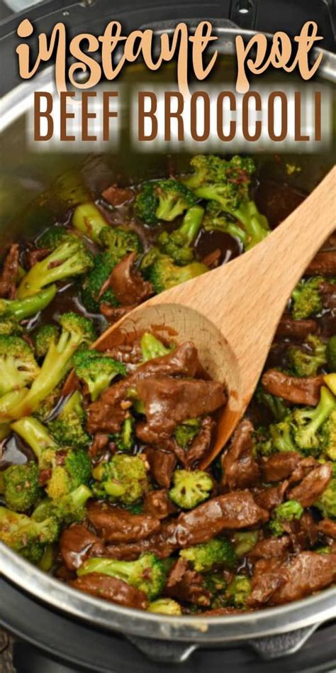 Instant Pot Beef Broccoli | Instant pot dinner recipes, Easy instant pot recipes, Best instant ...