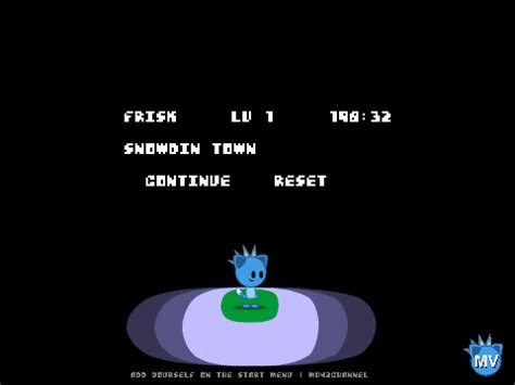 Add Yourself on the Undertale Start Menu! on Scratch