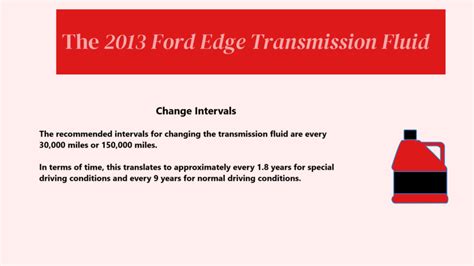 The Only 2013 Ford Edge Transmission Fluid Guide You Need!