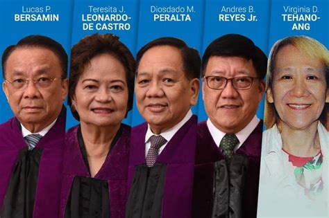 Who's who: A look at the candidates for chief justice | Philstar.com