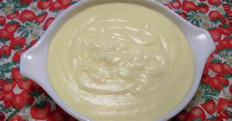 Strawberry Vanilla Custard Pudding by Freda | Just A Pinch Recipes