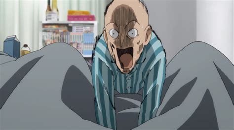 Saitama wakes from a nightmare Saitama One Punch Man, One Punch Man Anime, One Punch Man Funny ...