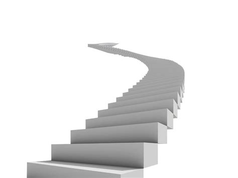 White Stairs Transparent - PNG All | PNG All