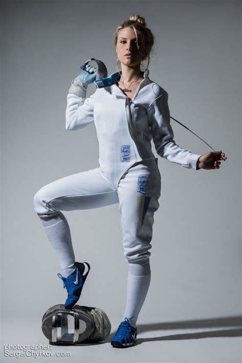 Olga Kharlan for Red Bull | Women's fencing, Female pose reference, Fencing sport