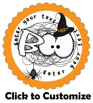 Halloween Label Templates